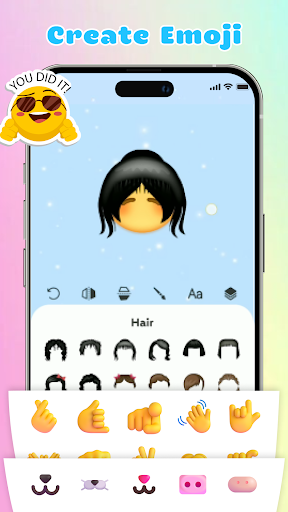 Emoji Maker: DIY Emoji Merge Bildschirmfoto 1