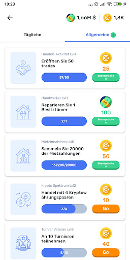 Simulator—Kryptodevisenhandel Bildschirmfoto 4
