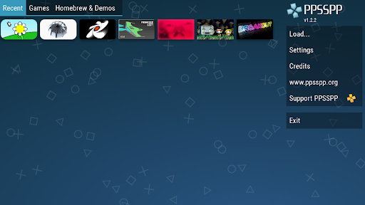 PPSSPP - PSP-Emulator Bildschirmfoto 2