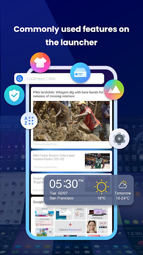 Live Launcher Lite-3Dwallpaper Bildschirmfoto 14