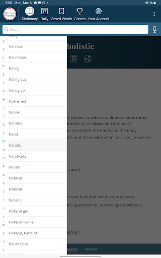 Dictionary - Merriam-Webster Bildschirmfoto 3