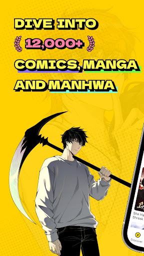 WebComics - Webtoon & Manga Bildschirmfoto 1