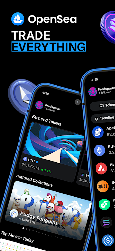 OpenSea: Trade Crypto & NFTs Bildschirmfoto 1