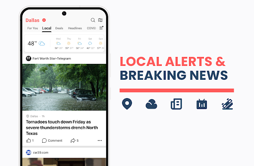 NewsBreak: Local News & Alerts Bildschirmfoto 3