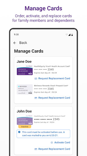 HealthEquity Mobile Bildschirmfoto 3