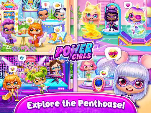 Power Girls - Fantastic Heroes Bildschirmfoto 11