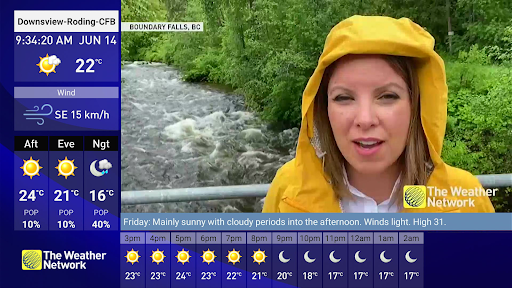 The Weather Network TV App Bildschirmfoto 11