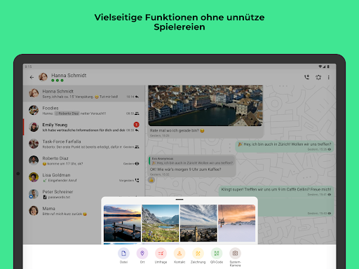 Threema. Der sichere Messenger Bildschirmfoto 11