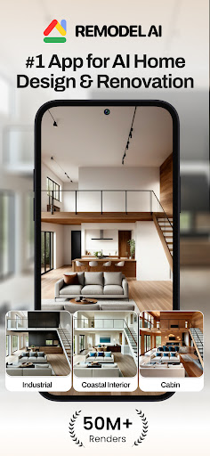 Remodel AI - Home Renovation Bildschirmfoto 1