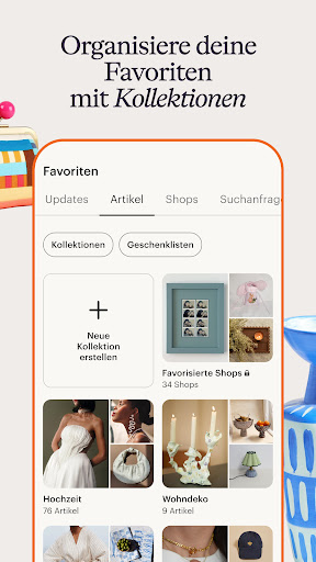Etsy: Wohnen & Mode kaufen Bildschirmfoto 2