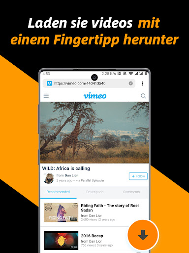 Video-Downloader, Video-Saver Bildschirmfoto 6