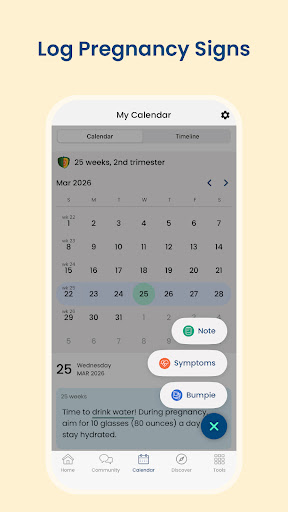 Pregnancy App & Baby Tracker Bildschirmfoto 4