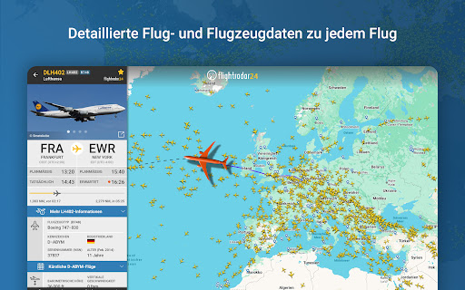 Flightradar24 - Flight tracker Bildschirmfoto 19