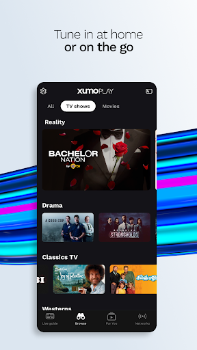 Xumo Play: Stream TV & Movies Bildschirmfoto 1