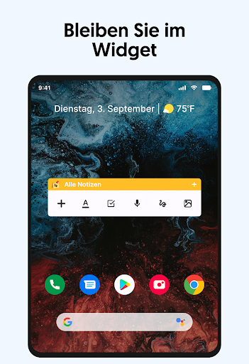 Notizen: Notizblock, Notizbuch Bildschirmfoto 4