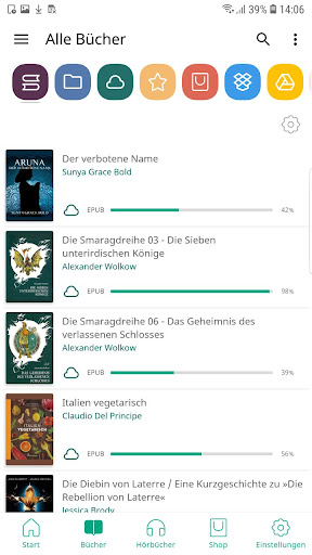 PocketBook Reader Bildschirmfoto 4