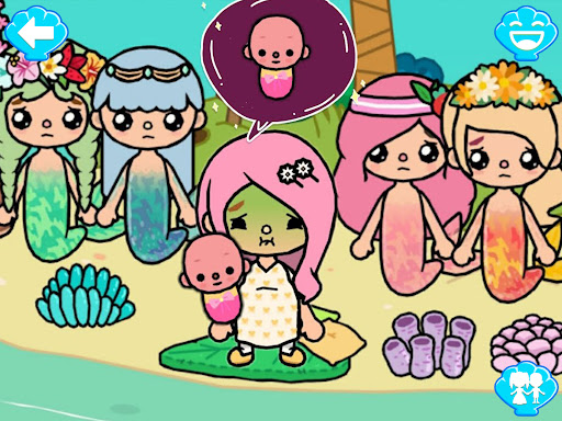 Mermaid Games: Princess Salon Bildschirmfoto 1