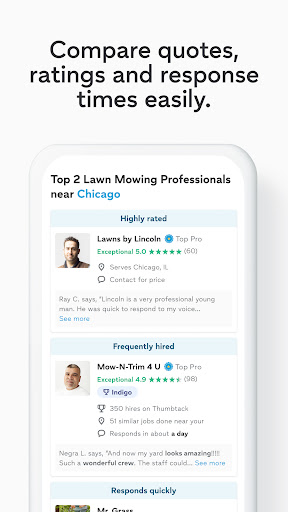 Thumbtack: Hire Service Pros Bildschirmfoto 4