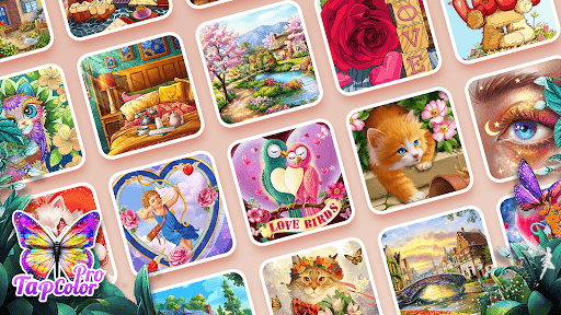 Tap Color Pro: Farbe nach Zahl Bildschirmfoto 5