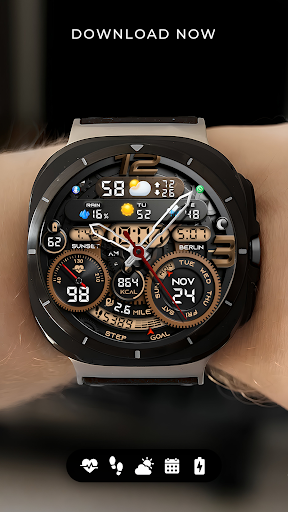 PER32 Ultra Hybrid Watch Face Bildschirmfoto 8