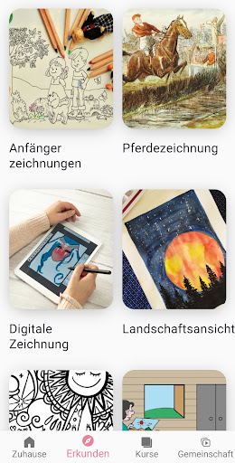 Zeichnen Lernen: Skizzen App Bildschirmfoto 3