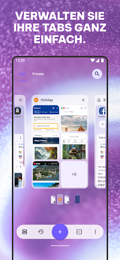 Opera: Privater VPN Browser Bildschirmfoto 8