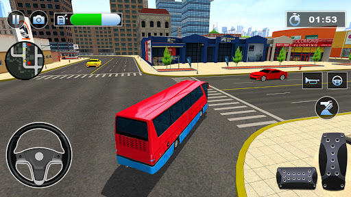 Bus Simulator : 3D Bus Games Bildschirmfoto 5