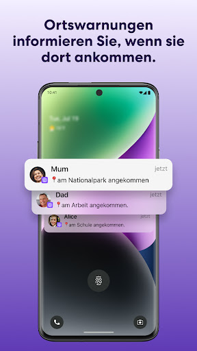 Life360: Standortfreigabe Bildschirmfoto 7