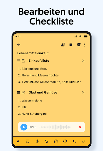 Notizen: Notizblock, Notizbuch Bildschirmfoto 5