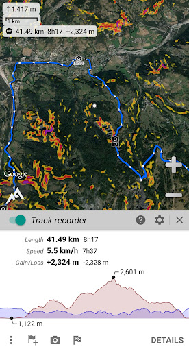 AlpineQuest Off-Road Explorer Bildschirmfoto 9