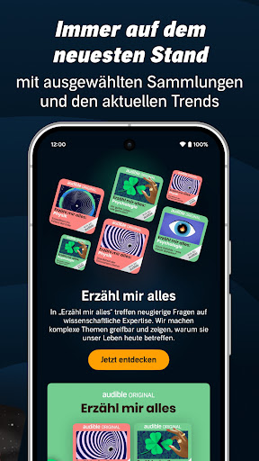 Audible - Hörbücher & Podcasts Bildschirmfoto 1