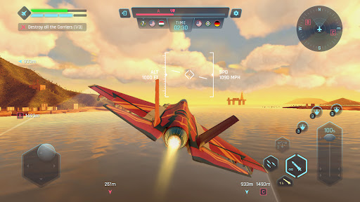 Sky Warriors: Flugzeugspiel Bildschirmfoto 13
