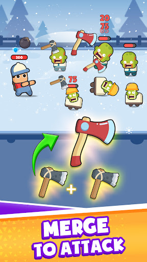 Backpack Hero: Merge Weapon Bildschirmfoto 1
