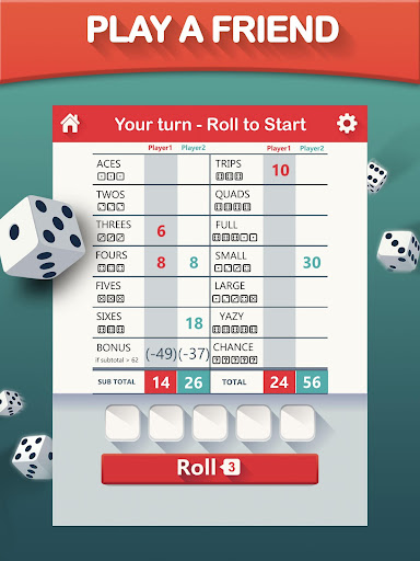 Yazy the yatzy dice game Bildschirmfoto 17