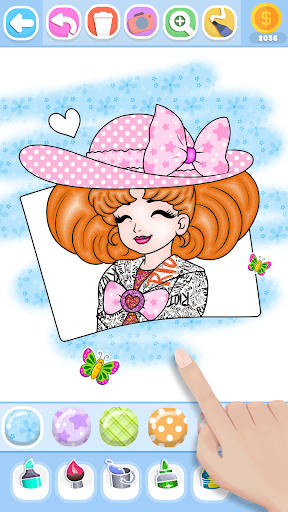 Glitter Beauty Coloring Pages Bildschirmfoto 18