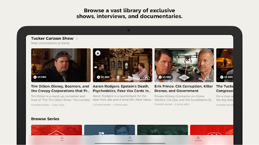 Tucker Carlson Network Bildschirmfoto 5