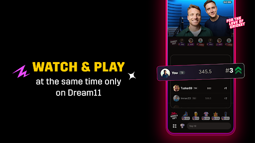 Dream11: Sports Watch Along Bildschirmfoto 5