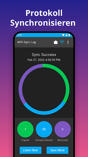 iSyncr: iTunes auf Android Bildschirmfoto 10