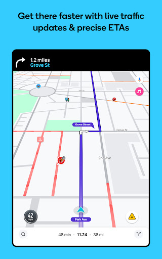 Waze Navigation und Verkehr Bildschirmfoto 19