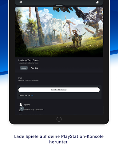 PlayStation App Bildschirmfoto 17