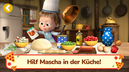 Mascha und der Bär: Pizzeria! Bildschirmfoto 5