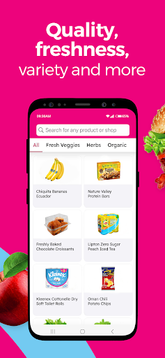 instashop: Groceries & more Bildschirmfoto 1