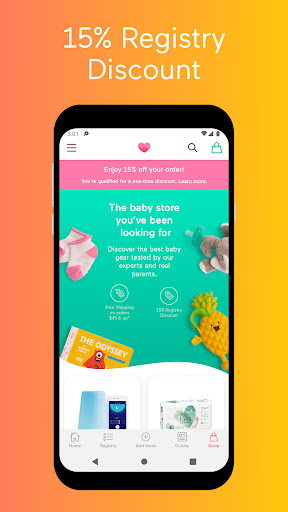 Babylist Baby Registry Bildschirmfoto 2