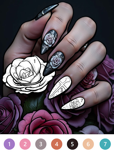 Macabre Color Paint By Number Bildschirmfoto 3