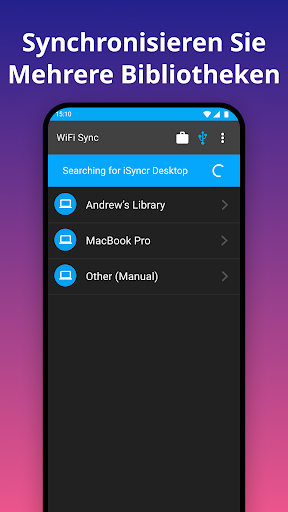 iSyncr: iTunes auf Android Bildschirmfoto 12