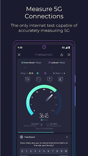 Speedtest von Ookla Bildschirmfoto 18