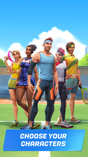 Tennis Clash: Online-Spiel Bildschirmfoto 8