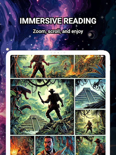 Comic-Leser CBR, CBZ & PDF Bildschirmfoto 15