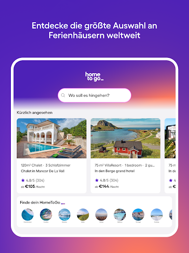 Ferienhäuser buchen – HomeToGo Bildschirmfoto 16