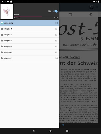 ComicScreen - PDF, ComicReader Bildschirmfoto 11